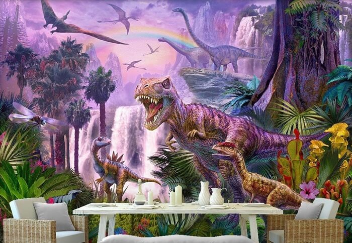 giấy dán tường phong cảnh 3D