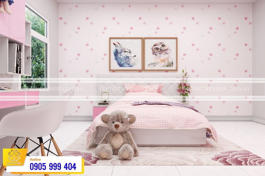 Top 50 mẫu tranh dán tường phòng ngủ cho be gái đẹp nhất
