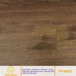 Sàn gỗ Povar cao cấp : PV6601 – 12 ly