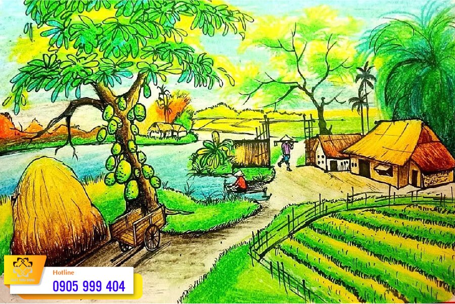 Landscape Painting  How to Draw Landscapes  Landscape Painting Tutorials   YouTube