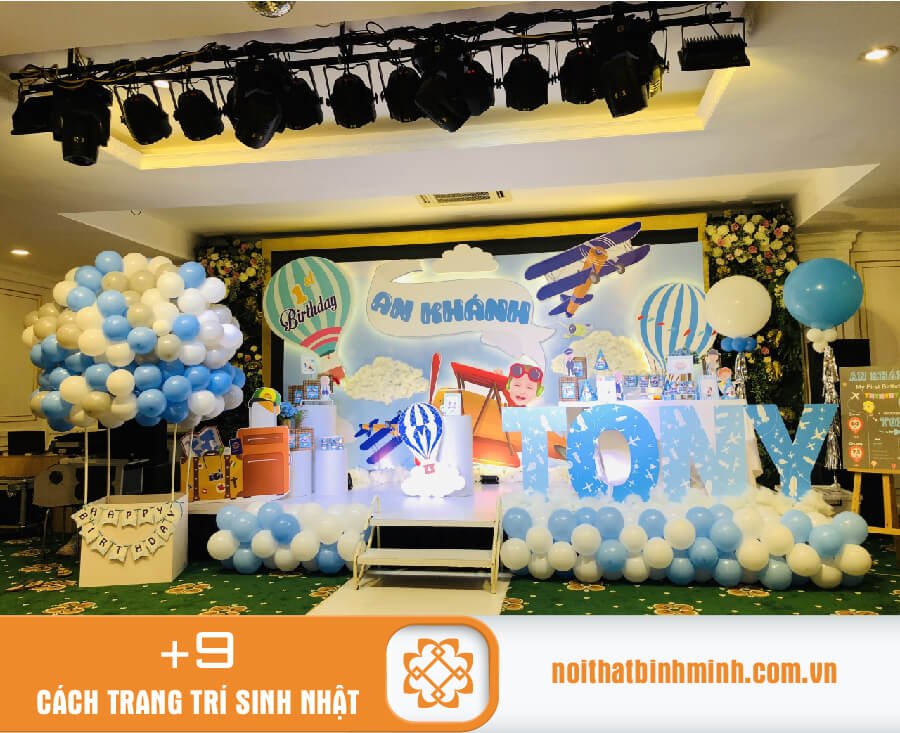 Tổ chức setup sự kiện sinh nhật cho trẻ em bé tại Vinh Nghệ An ở tại TP  Vinh Nghệ An