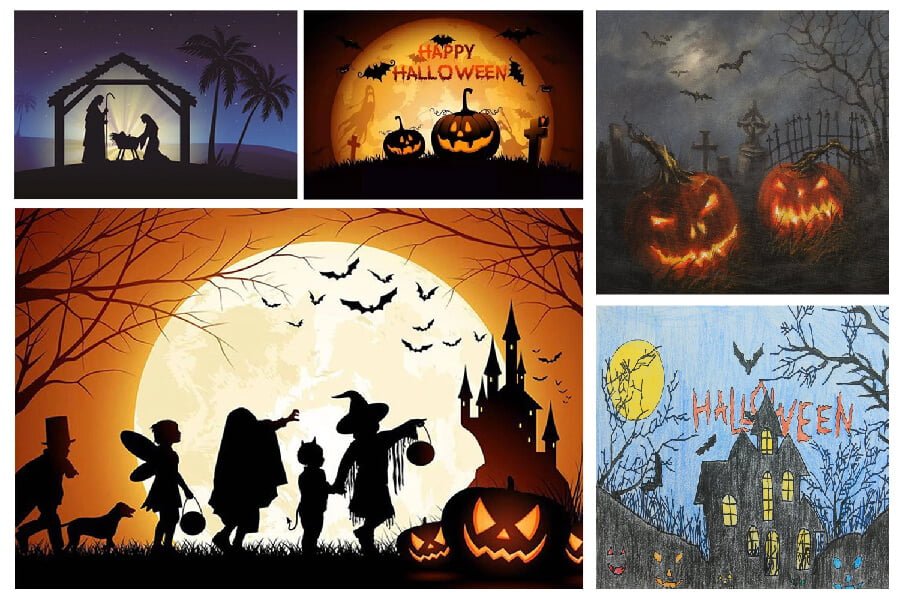 Vẽ tranh lễ hội Halloween  Vẽ tranh đề tài lễ hội Halloween  Vẽ lễ hội  Halloween  YouTube
