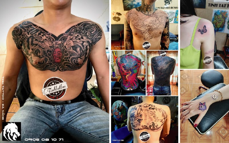 Xăm hình nghệ thuật tại Đà Nẵng đẹp giá rẻ  Tịnh Tattoo