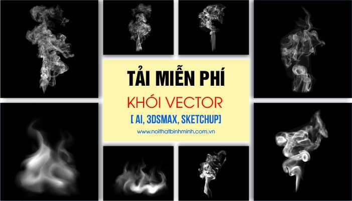 Tổng hợp vector khói đẹp, chất lượng cao, tải miễn phí