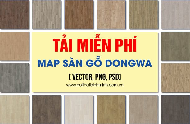 +99 Map sàn gỗ Dongwa [Full HD, 4K] trong thiết kế, miễn phí