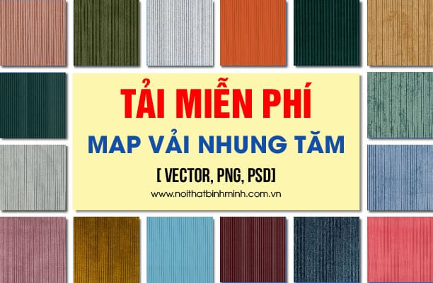 Thư viện map vải nhung tăm [Full HD, 4K], tải miễn phí