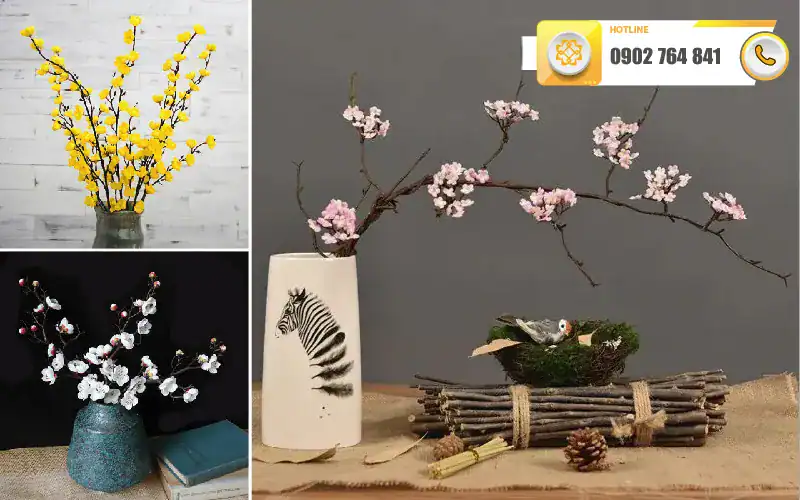 hoa mai giả tại đà nẵng
