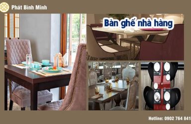 Bàn ghế nhà hàng chất lượng, cao cấp, giá rẻ tại Đà Nẵng