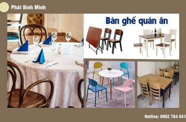 Địa chỉ bán bàn ghế quán ăn chất lượng, giá rẻ tại Đà Nẵng