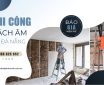 Thi công cách âm, chống ồn tường, trần, sàn tại Đà Nẵng