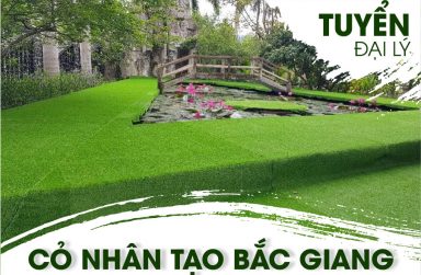 [ĐẠI LÝ] Thảm cỏ nhân tạo, cỏ nhựa trang trí giá rẻ tại Bắc Giang