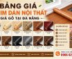 Bảng giá phim dán nội thất giả gỗ tại Đà Nẵng 2026