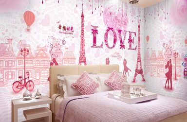 +111 mẫu giấy dán tường màu hồng đẹp lãng mạn, giá rẻ nhất 2021