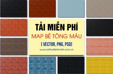 +999 Map bê tông màu chất lượng cao Full HD, 4K