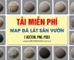 Thư viện map đá lát sân vườn Sketchup, miễn phí