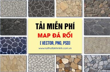 Tải miễn phí thư viện map đá rối SketchUP & 3DsMax