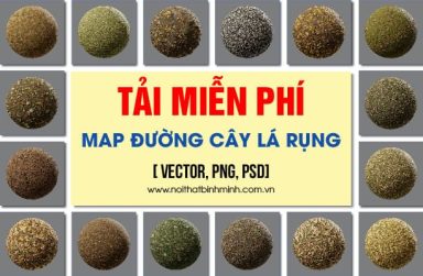 Bộ sưu tập map (texture) đường cây lá rụng, tải miễn phí