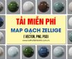 Tải miễn phí map gạch Zellige (Full HD, 4K) trong thiết kế