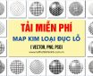 +100 Mẫu map kim loại đục lổ Vector & PNG miễn phí