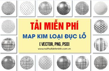 +100 Mẫu map kim loại đục lổ Vector & PNG miễn phí
