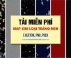 Thư viện map kim loại tráng men Sketchup, tải miễn phí