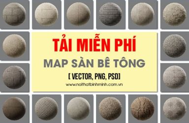 Thư viện map sàn bê tông Sketchup, tải miễn phí