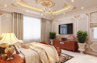 +11 mẫu phào chỉ trang trí nội thất phòng ngủ đẹp, sang trọng, đẳng cấp.