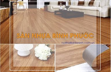Sàn nhựa Bình Phước, đại lí phân phối sàn nhựa hèm khóa giá rẻ
