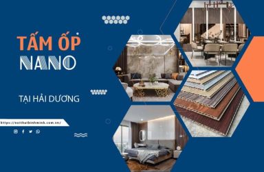 Đại lý phân phối tâm ốp Nano, ốp nhựa PVC giá rẻ tại Hải Dương