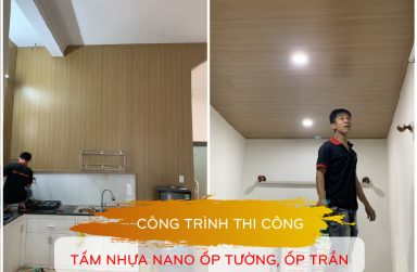 Kí sự công trình thi công tấm ốp nano giá rẻ tại Đà Nẵng