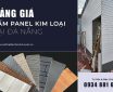 Bảng giá các mẫu tấm panel kim loại ốp tường Đà Nẵng
