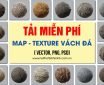 Thư viện map (texture) vách núi đá Sketchup