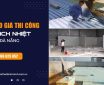 Dịch vụ thi công cách nhiệt, chống nóng tại Đà Nẵng giá rẻ