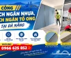 Thi công vách ngăn nhựa, vách ngăn tổ ong tại Đà Nẵng