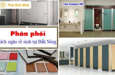 Giá vách ngăn vệ sinh Compact mới nhất 2023 tại Đắk Nông